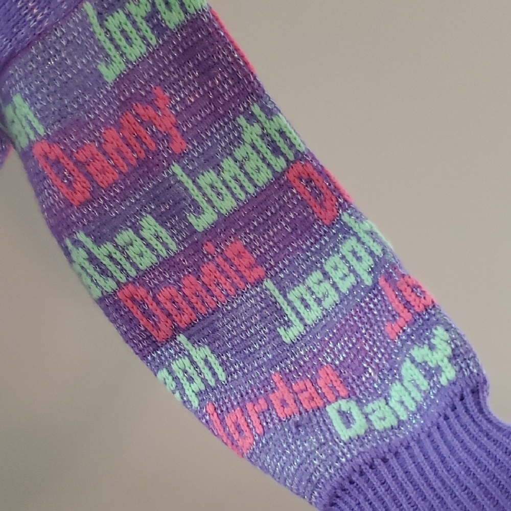 New Kids On The Block Knit Sweater VINTAGE NO SIZE (FLAWS) *Youth Or JRS sizing? - Picture 6 of 16